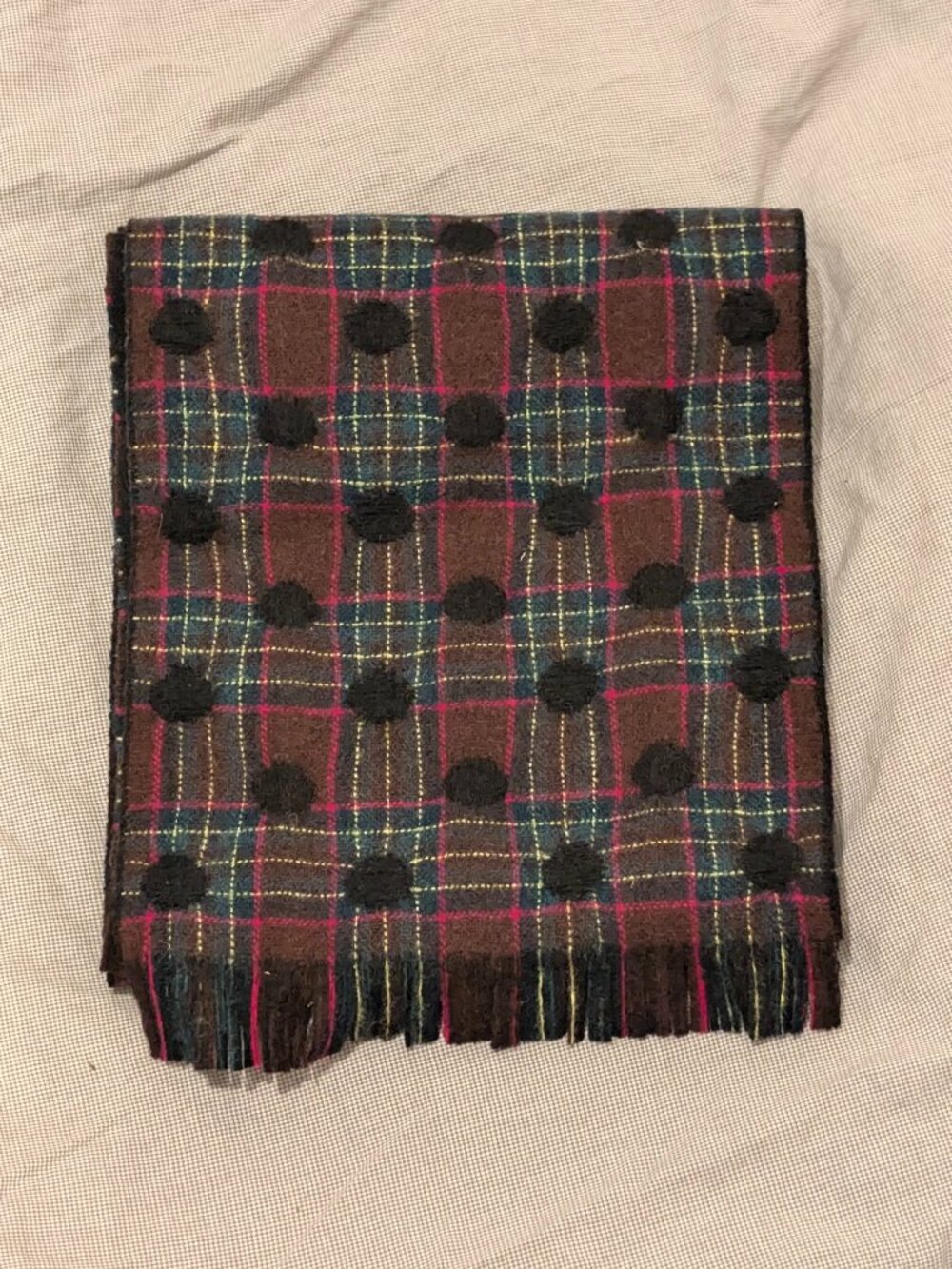 Johnstons 100% Lambswool Scarf, Scotland - Picture 10 of 10